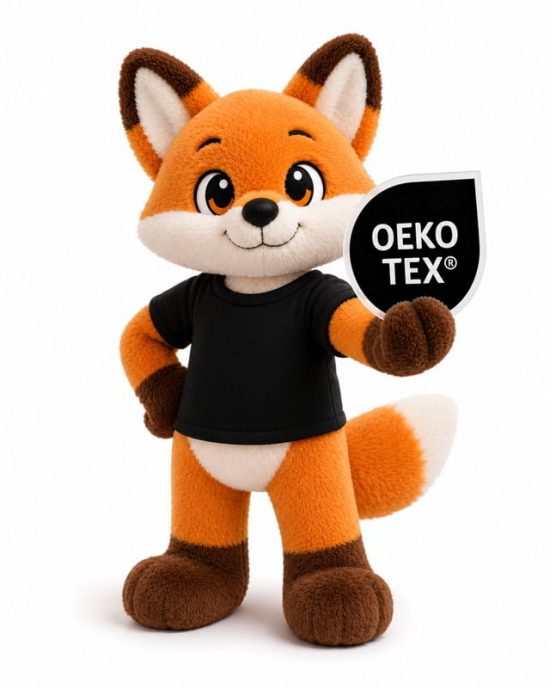 Relaxmaxx OEKOTEX-Logo mit Fuchs
